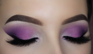 Purple Smokey Eye Makeup