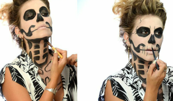 Sexy yet Scary Makeup Halloween Ideas