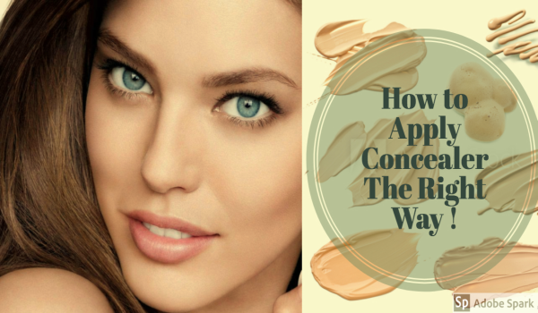 How to Apply concealer The Right Way